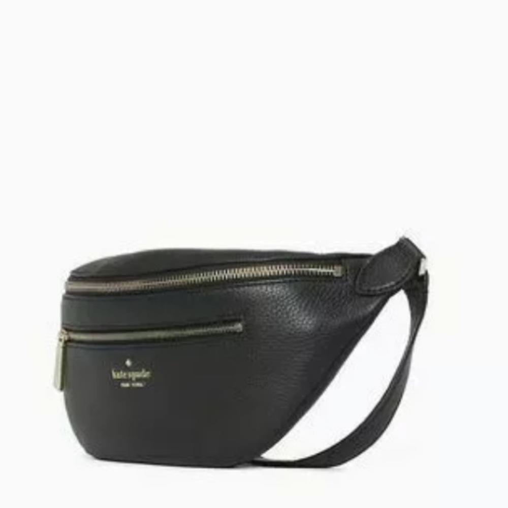 Kate spade Leila belt bag black Fanny pack new - Picture 8 of 10